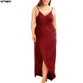 Ladies Beach Slip Midi Summer One Piece Dress Streetwear Clothes Black White Sleeveless Bandage Long Dresses for Women 2024.
