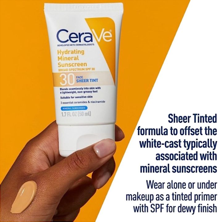 CeraVe%20Hydrating%20Mineral%20Sunscreen%20SPF30%20with%20Sheer%20Tint%2050ml%20-%20Image%206