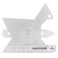 Welding Gauge HJC30 Seam Bead Gage Pit Measure Ruler Fit‑Up Gaps Inspection Bevel Angel Tool.