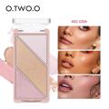3-in-1 Makeup Palette Multi-function Eye Shadow Highlight Blush Contouring Matte Toning Powder Natural Lasting Face Make-up Tray. 
