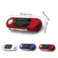 Mini MP3 Player USB 2.0 Small Flash Drive Multilanguage LCD Music Player with 3.5mm Audio Jack Automatic Shutdown Durable (A). 