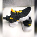 Attractive Design Men’s Fashionable Sneaker Shoes Black & White Cates Shoes Long high.