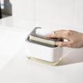 Soap Dispenser Holder 100ml Capacity Liquid Pump Bottle for Bathroom Kitchen. 