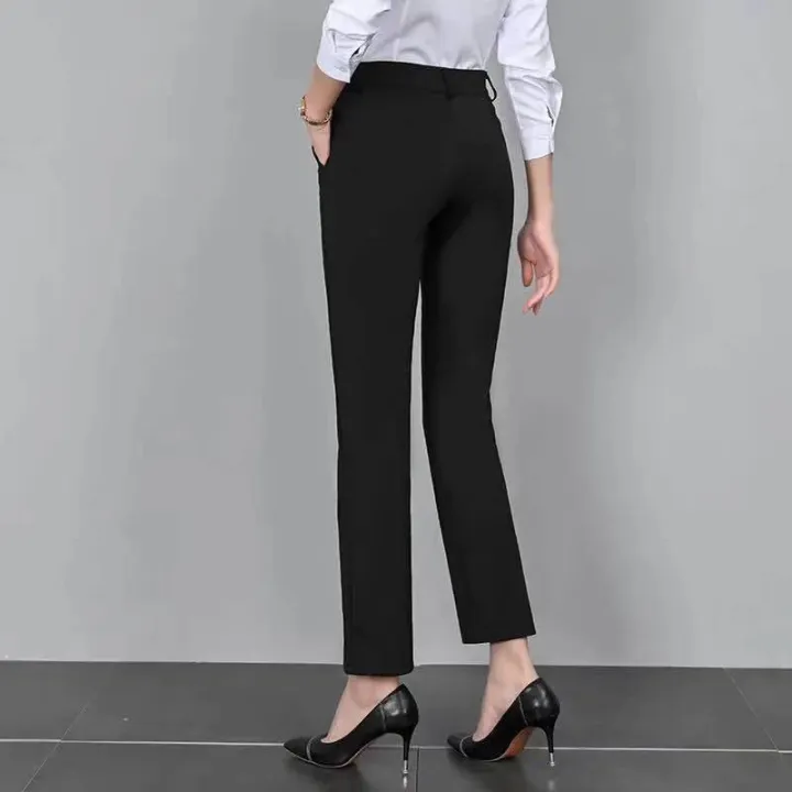 Women's%20Pants%202024%20New%20Spring/Summer%20Cigarette%20Pants%20Harem%20Cropped%20Korean%20Style%20Loose%20Slimming%20and%20All-Matching%20Casual%20Straight-Leg%20Suit%20Pants%20-%20Image%205