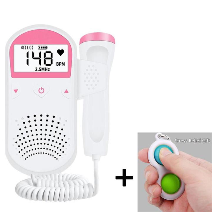 Hot Doppler Fetal Baby Monitor Doppler for Pregnant Women Home Sonar Doppler For Pregnant Doppler Detector 2.5MHz No Radiation