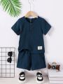 Kid’s Boys' Casual Outdoor Turn-Down Collar Shirt Set for Children’s. 