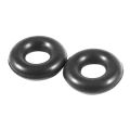 30 Pcs 2.5mm x 6.5mm x 2mm Rubber O Rings for Wacky Worm Fishing.