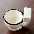 Toilet Ceramic Mug 300ml Coffee Tea Milk Ice Cream Cup Water Cup Christmas gifts BMD. 