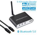 Digital 5.1 EU Audio Decoder Dolby DTS/AC3 Audio Converter Gear LPCM To 5.1 Analog Sound Audio Adapter Amplifier Converter.
