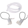 Mini micro submersible water pump DC 3-5V low noise brushless motor pump diy kit. 