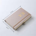 Portable Agenda Book Calendar Book A5 PU Notepads Creative Planner Reminder Desktop Date Calendar Diary Planner.
