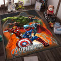 Disney Marvel-Avengers Superhero Area Rug,Carpet for Home Living Room Bedroom Sofa Doormat Kitchen Decor,Non-slip Floor Mat. 