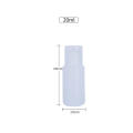 Leak-proof Travel Bottle Lightweight Mini Size Transparent Cosmetic Container Portable Multi-capacity Jar for Travel Personal Care Toiletry Kit Makeup Users Shampoo Dispensing.