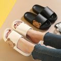 Bear Slippers Summer Women Flip Flops Cute Cartoon Cloud Shoes For Woman Indoor Outdoor Wear Soft Thick Beach Slides Men Sandals.