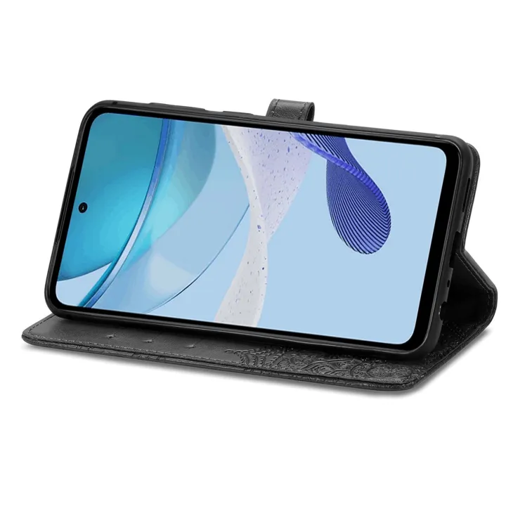 Mandala%20Flower%20Embossed%20Leather%20Phone%20Case%20For%20Motorola%20Moto%20G%205G%202023%20-%20Image%209