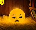 Cute Emoji Face Mini LED Night Light for Kids or any celebration. 