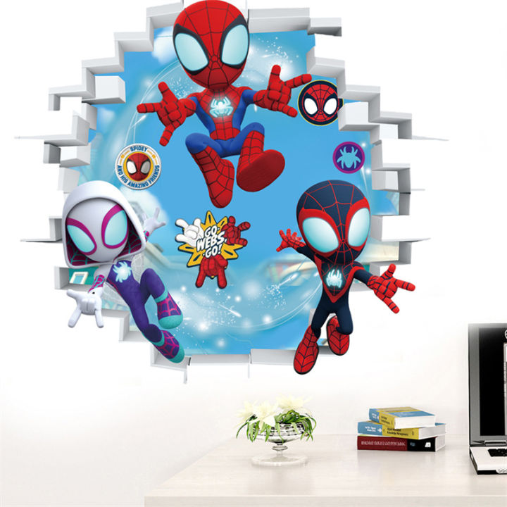 3D%20Broken%20Wall%20SpiderMan%20Marvel%20Avengers%20Wall%20Stickers%20For%20Kids%20Room%20Living%20Room%20Bedroom%20Wall%20Decoration%20SuperHero%20Movie%20Poster%20-%20Image%207