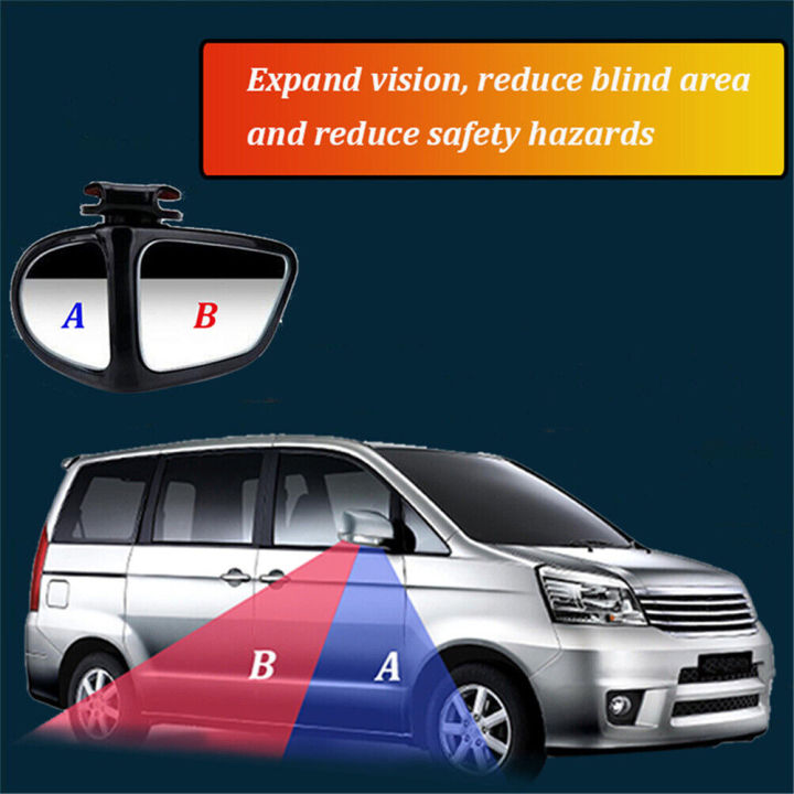 SL%201%20Pair%20Car%20Blind%20Spot%20Mirror%20Front%20Wheel%20Auxiliary%20Rearview%20Double-sided%20Mirror%20360%20Degree%20Adjustable%20-%20Image%204
