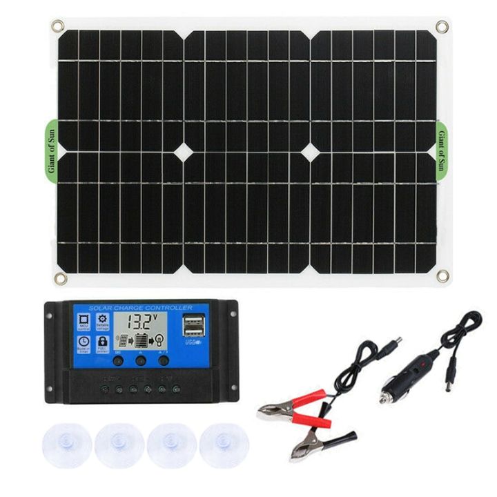 180W Solar Panel Kit 12V Battery Charger with 50A Controller for Caravan Boat RV