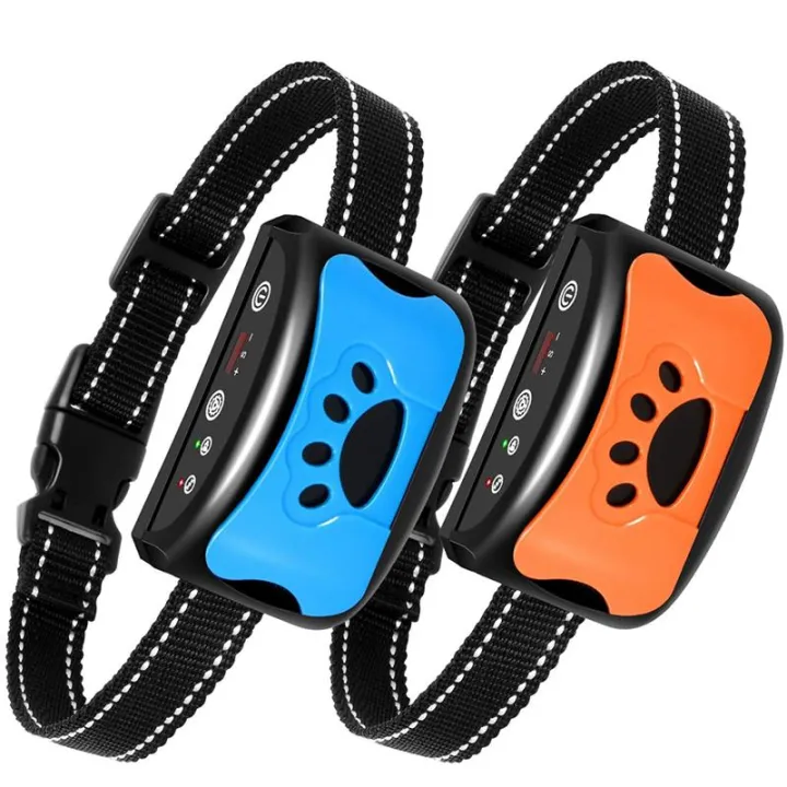 Collar%20WaterProof%20%20Anti%20Bark%20Collar%20Rechargeable%20Stop%20Barking%20%20Ultrasonic%20Training%20Barking%20Controller%20Pet%20Supplies%20Blue%20-%20Image%204