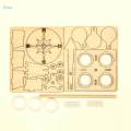 DIY Wooden Science Experiment Kits Weather Vane 3D Puzzle Building Toy.