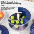 Electric Peeling Machine for Vegetables and Fruit, Automatic Vegetables Peeler Skin Remover Tool for Kitchen.. 