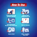 Harpic Toilet Cleaner Liquid 750ml Original Power Plus 10x Total Clean, new & thicker formula kills 99.99% of germs.