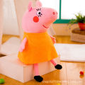 Factory direct sale piggy plush toy George cute pig pig doll family doll catch machine doll children's gifts. 