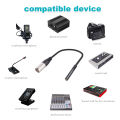 3.5mm Female To XLR Male Stereo Audio Adapter Mini Jack Female To XLR Male Connector for Microphone Speaker Cable. 