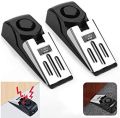 Upscaled Quality - 1 Pack Door Security Door Stop Alarm Door Step for Travel Apartments Home - Sustainable Option - Exclusive Experience.