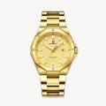 NAVIFORCE NF9200 Golden Stainless Steel Analog Watch For Men - Golden. 