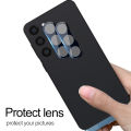 Relaxtoo for Samsung Galaxy S23 fe HD camera lens protective glass back cover for Samsung Galaxy s23fe anti-fall back lens case.