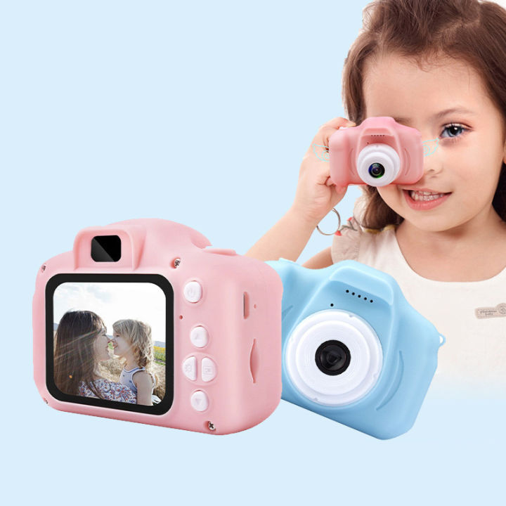 Toys%20Kids%20Baby%20Birthday%20Gift%20X2%20Children%20Mini%20Digital%20Camera%20Can%20Take%20Pictures%20Video%20Small%20Slr%20Toys%202%20Inch%20Color%20Display%20Kids%20Eatop%20-%20Image%203