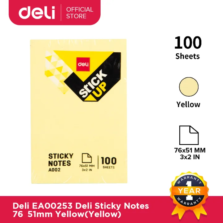 DELI%20EA00253%20Sticky%20Notes%20%E2%80%93%20Yellow,%203%20%C3%97%202%20Inch%20-%20Image%204
