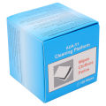 Fiber Optic Cleaning Wipe, Rubber Pad 150pcs Fiber Optic Cleaner for Terminal.