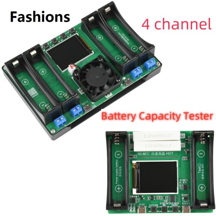 Fashions 18650 Lithium Battery Capacity Tester Module MAh MWh Digital ...