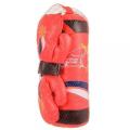 Kid's Boxing Bag and Gloves-Big - Black and Red. 