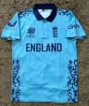 England Away T20 Men's Cricket World Cup Jersey 2024 Premium Quality Short Sleeves. 