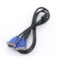 Standard VGA Cable 1.5M or 5Ft (Male to Male).