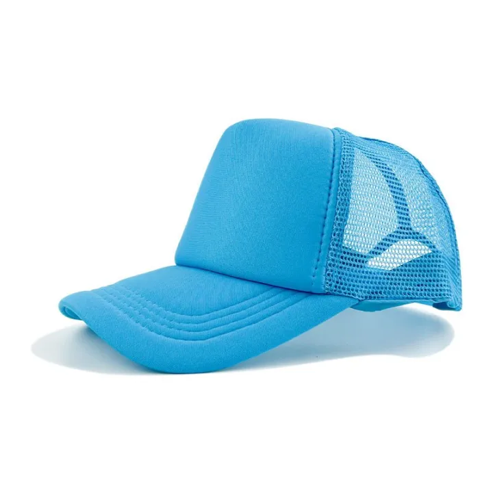 Plain%20Blank%20Neon%20Trucker%20Hat%205%20Panel%20Summer%20Baseball%20Cap%20Mesh%20Back%20Snapback%20Adjustable%20-%20Image%207