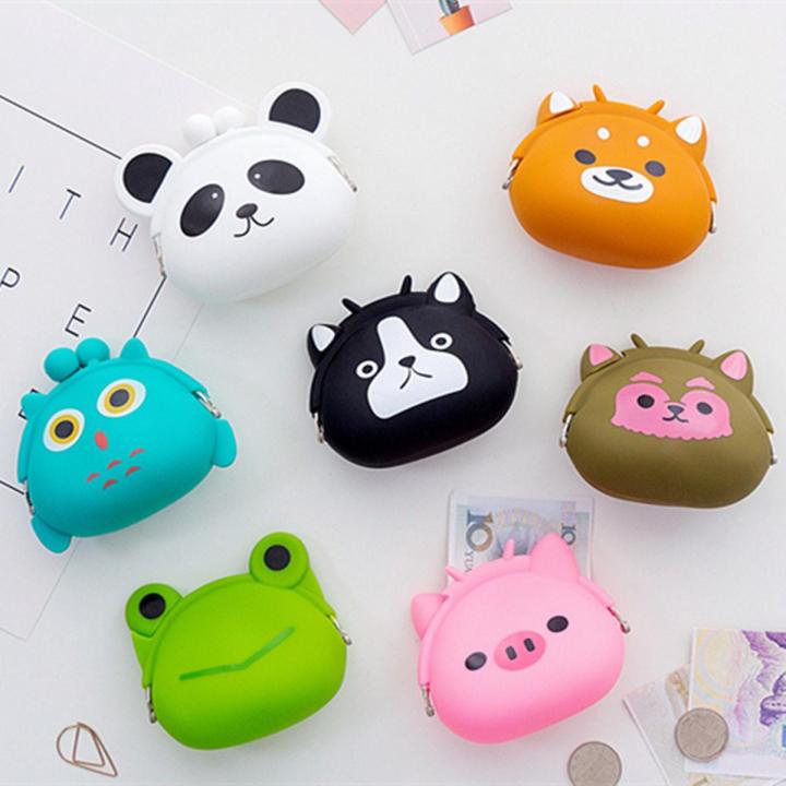 Penny Purse for girls Poisha purse for Kids Penny Purse Wallet Rubber Cute Cartoon Silicone Kids Fashion Pantone Bag Quantity Custom -1 pcs