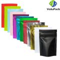 Zipper Coffee Packaging Storage Heat Sealing Stand Up Zip Lock Pouches Eco Aluminum Foil Mylar Gift Organizer Bags. 