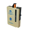 1 pcs 555 Gas Lighter Inside Cigaarette Box Case Cigaarette Holder Automatic Storage Box golden stat express. 