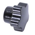 5Pcs M8 Female Thread 32mm Star Head Clamping Nuts Knob Grip Handle.