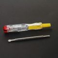 2 in 1 Screwdriver and Electrical Testing Tester- Double-Head Star and Minus. 