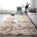 Fluffy Rug Skin-friendly Wear Resistant Polyester Ultra Soft Indoor Floor Mat for Home.