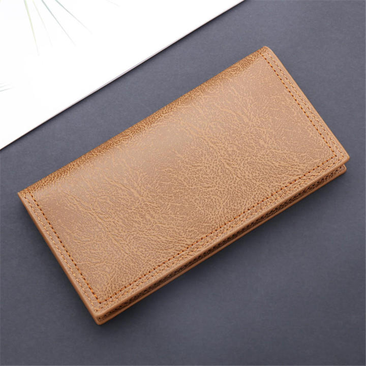 Pu%20leather%20Leather%20wallets%20Stylish%20Thin%203%20color%20holder%20Long%20Money%20purses%20for%20use%20Business%20professionals%20Gift%20for%20men%20Travel%20-%20Image%208