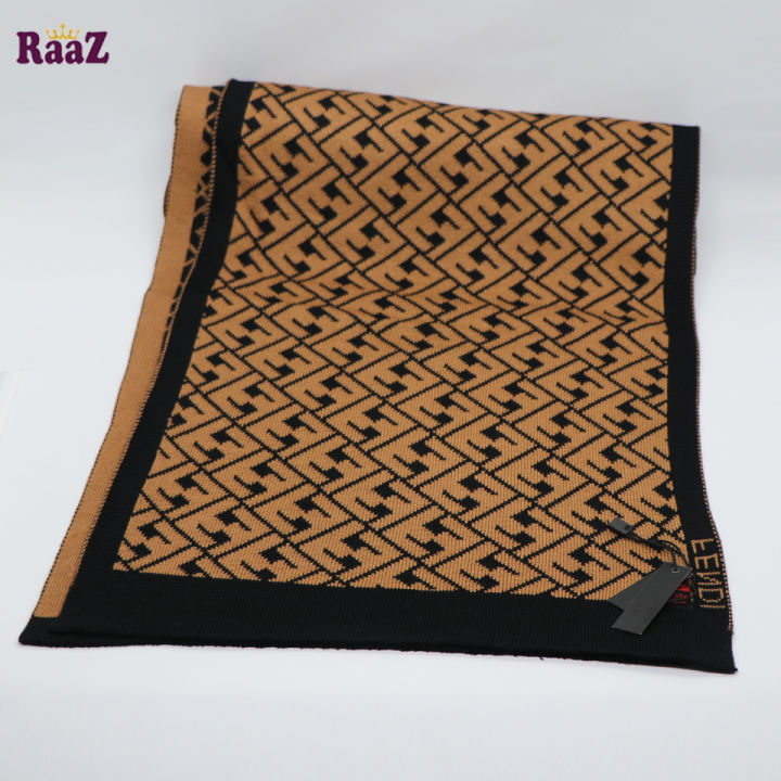 Brown%20Black%20Fendi%20Knitted%20Logo%20Premium%20Wool%20Winter%20Muffler%20-%20Image%205