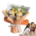 Unique design Crochet flower bouquet Charming Colorful Eco-friendly Hand-woven bouquet Handmade Rose bouquet for Home. 