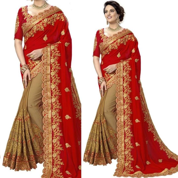 New%20Stylish%20Exclushive%20Collection%20Georgette%20High%20Quality%20Stylish%20Saree.%20Saree%20with%20unstitched%20Blouse%20for%20Wome%20-%20Image%204